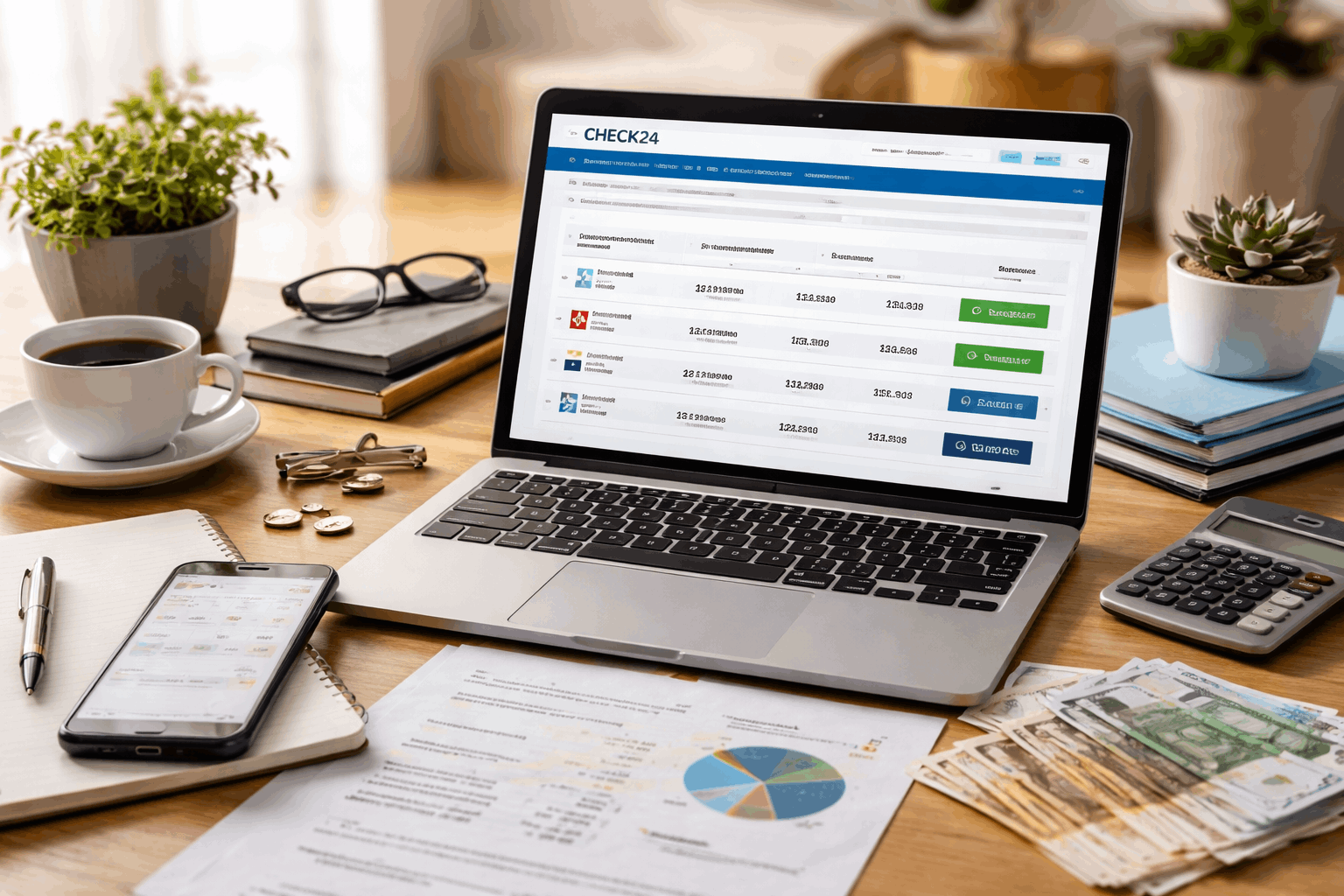Check24 Kreditvergleichs-Tool