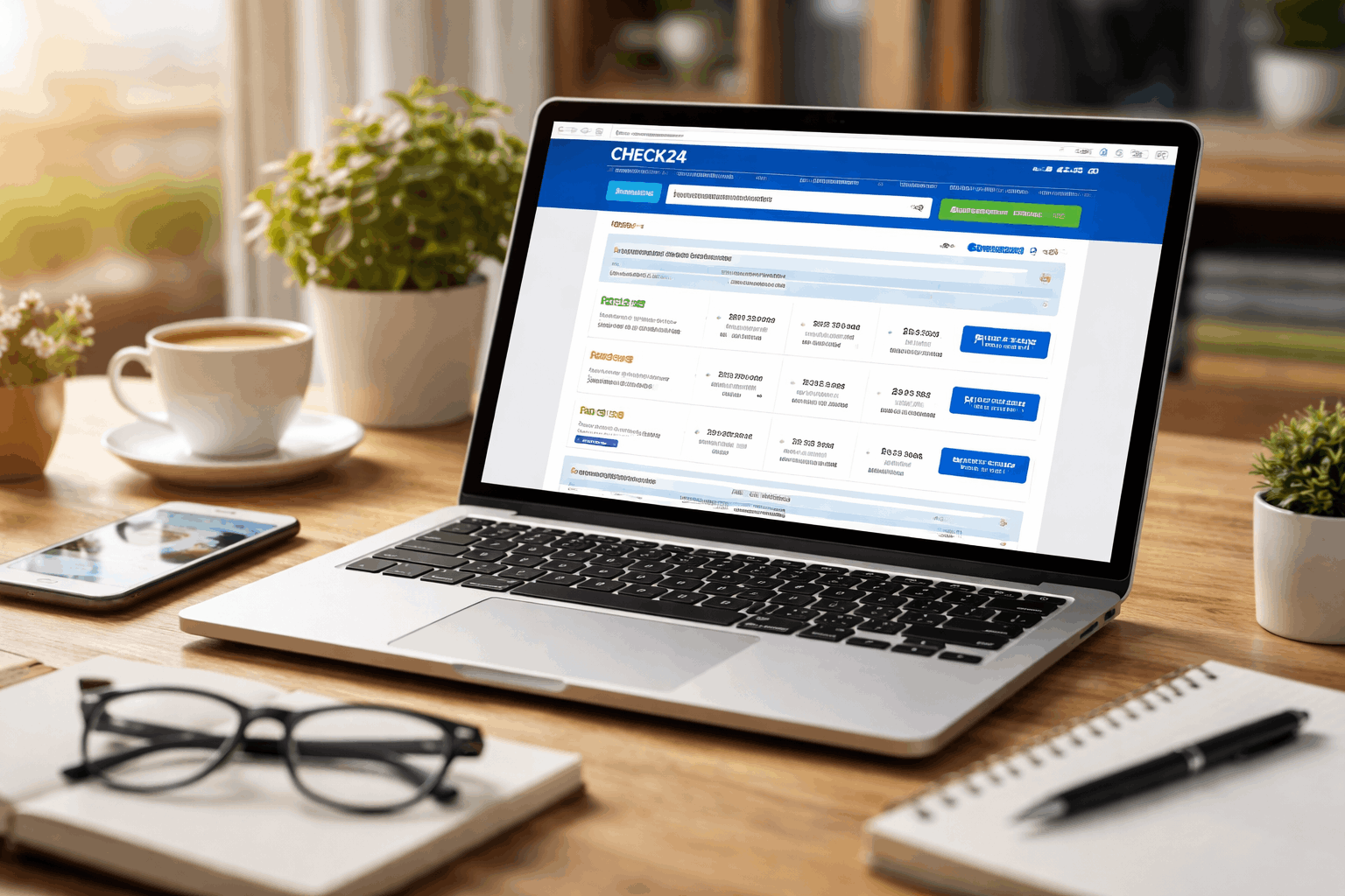 Check24 Kreditvergleichs-Tool